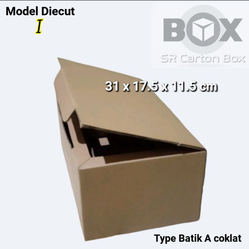 

Kardus Sepatu sandal / Carton Box sepatu / Packing Sepatu sandal 31x17.5x11.5cm