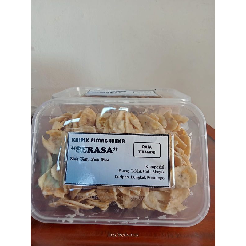 

Keripik Pisang Coklat Lumer