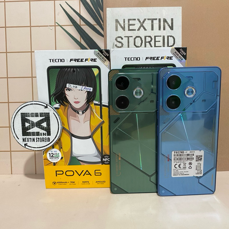 TECNO POVA 6 8/256 12/256 SECOND FULLSET