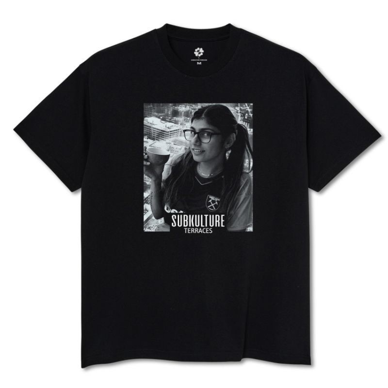 KAOS T-SHIRT Baju Kaos Distro Artis Mia Khalifa / Kaos Distro Pria Wanita T-SHIRT MURAH