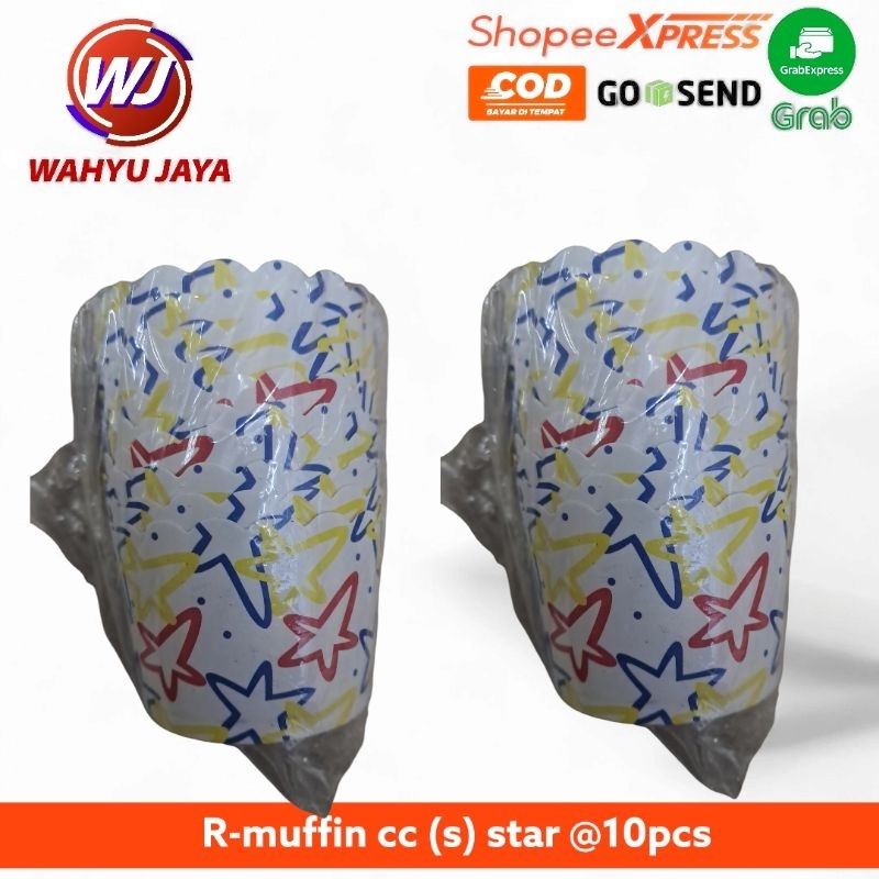 

R-muffin cc (s) star @10pcs