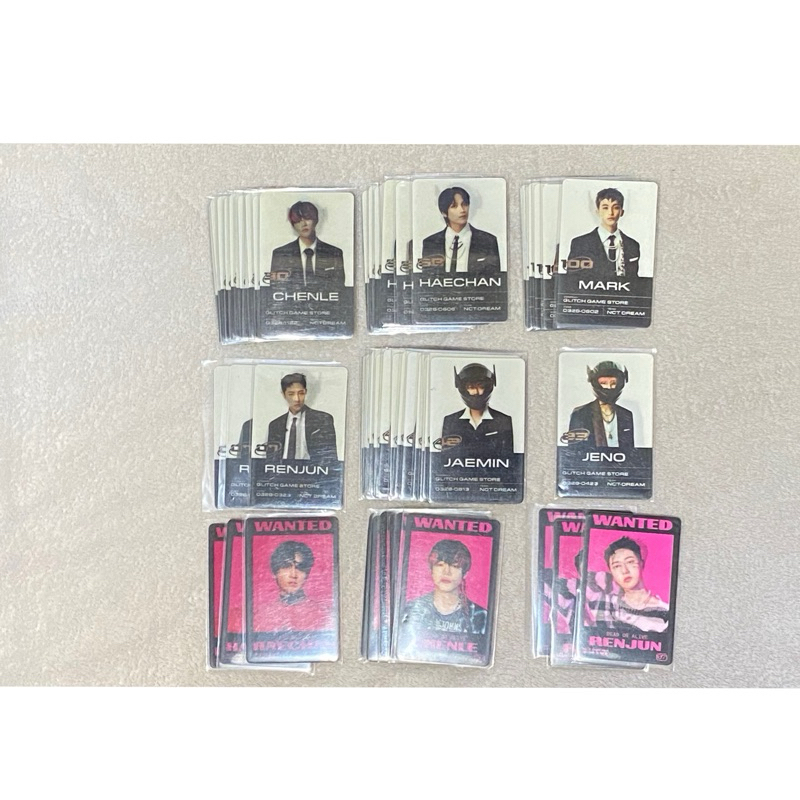 Photocard nct dream lenti glicth mode official