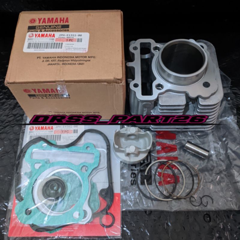 Cylinder Blok Seher Komplit (2PH) Yamaha Motor Mio M3 125/Soul Gt 125/Fino 125/X-Ride 125