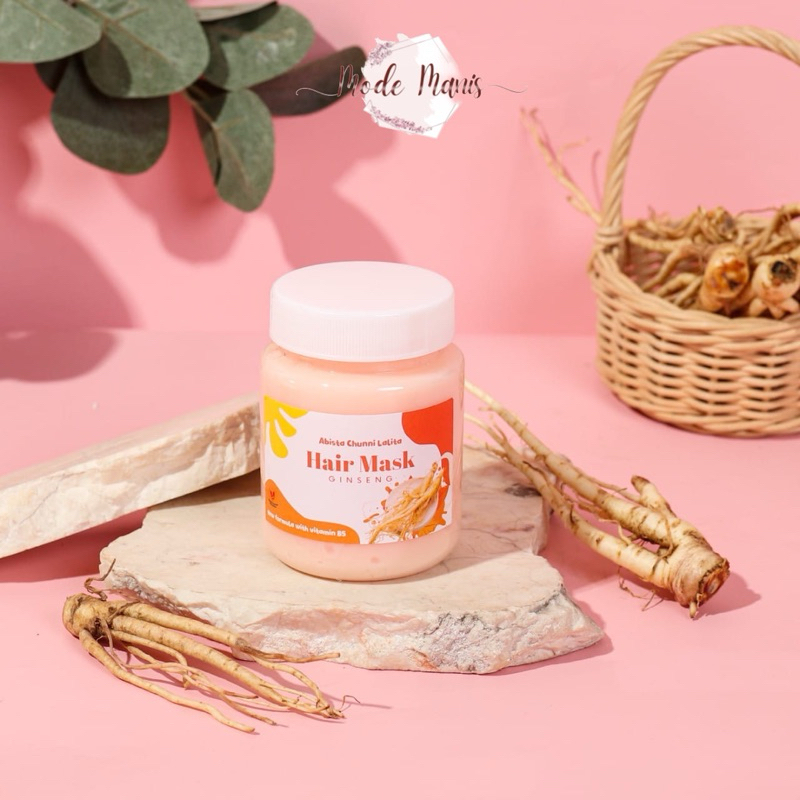 Hair Mask Creambath Masker Rambut Murah ala Salon / Hair Mask BPOM / Hair Mask Gingseng Abista Chunn