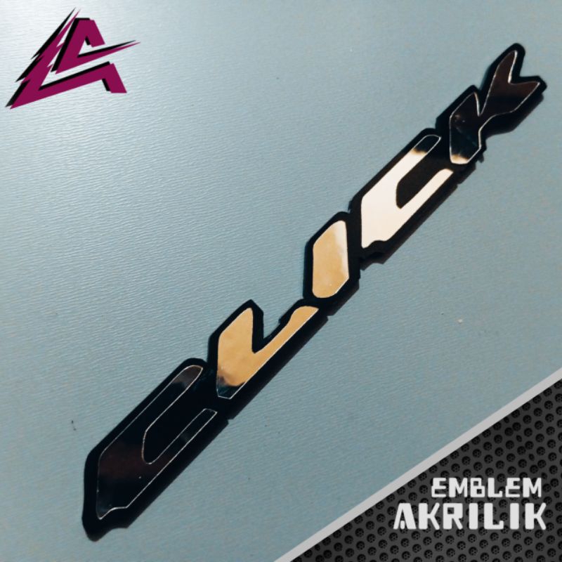 EMBLEM CLICK EMBLEM VARIO TIMBUL EMBLEM AKTILIK