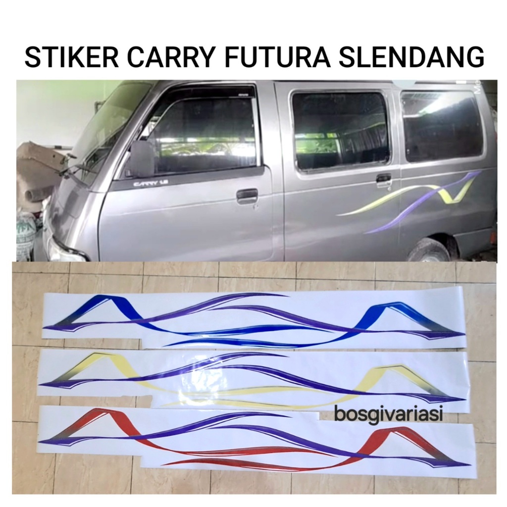 Stiker List Body Carry Realvan Futura 1.5/ Stiker Carry Futura / carry futura 1.5 1.3 slendang / car