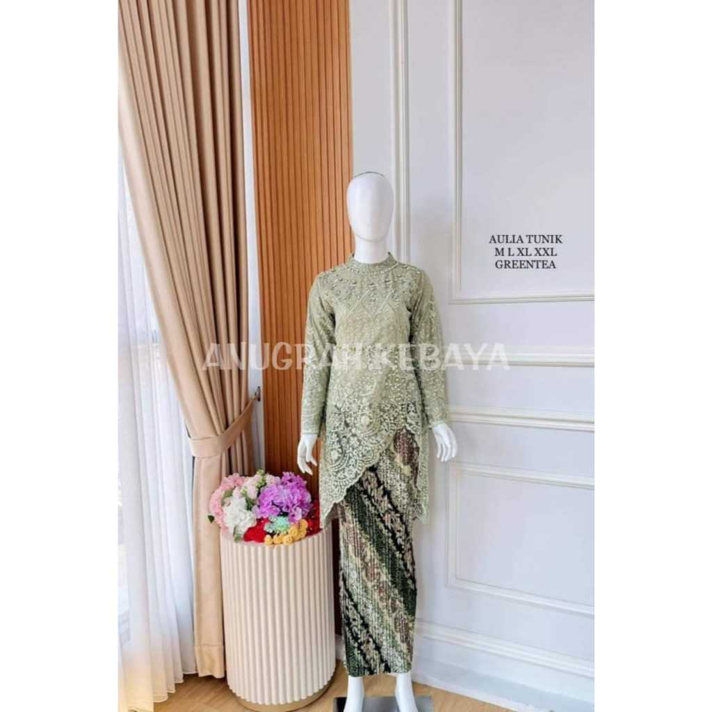KEBAYA TUNIK AULIA MODERN || KEBAYA TUNIK MODERN || KEBAYA TUNIK || KEBAYA PESTA || KEBAYA WISUDA