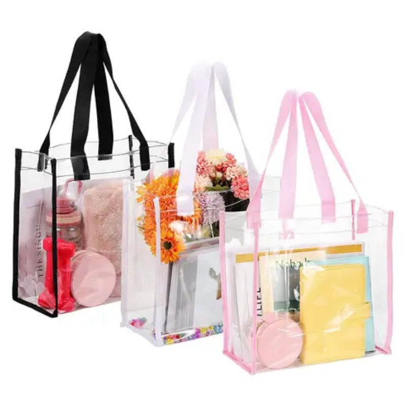 tote bag transparan tas pvc tas belanja