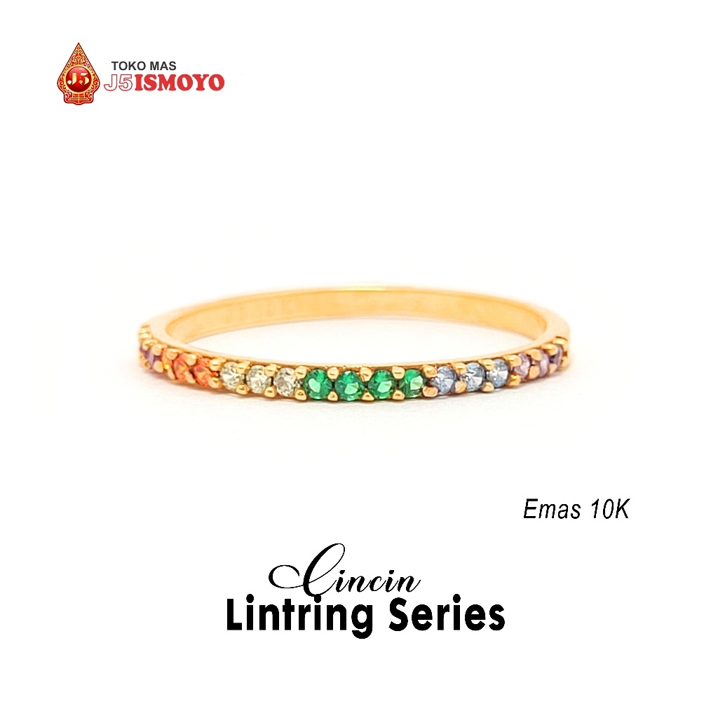 Cincin Emas LTR Rainbow (TM) J5 Ismoyo