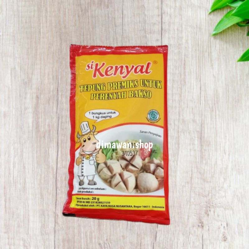 

SiKenyal tepung perenyah bakso 20 gram