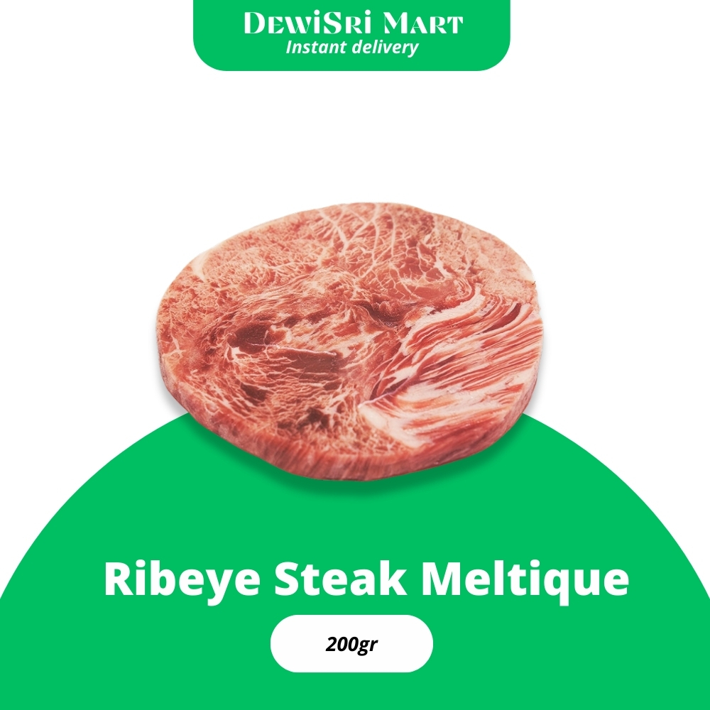 

Ribeye Steak Meltique 200gr - Dewi Sri Mart