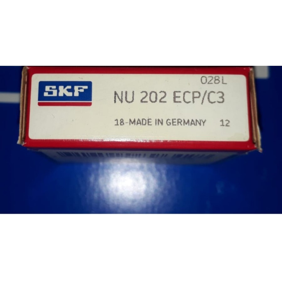 CYLINDRICAL ROLLER BEARING NU 202 ECP/C3 SKF ORIGINAL