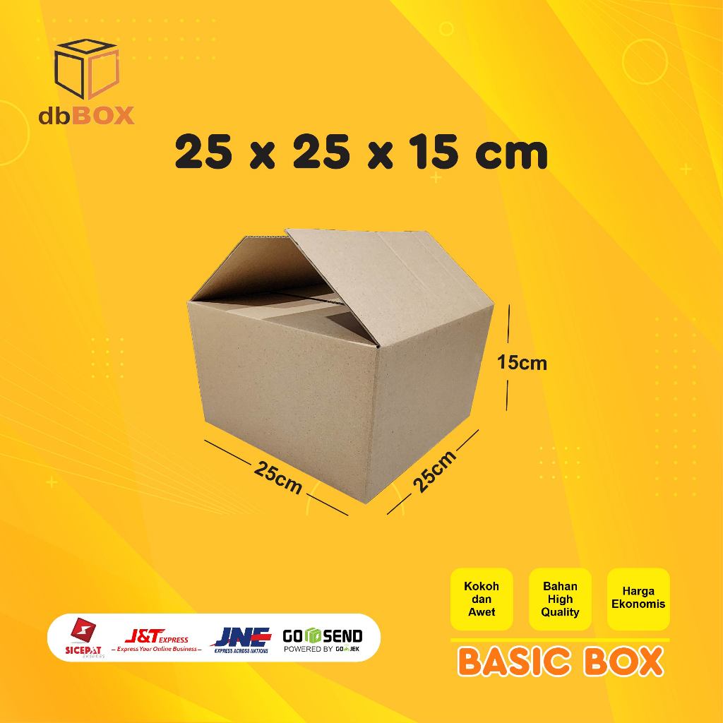 

BOX KARDUS 25x25x15 cm DUS PACKING