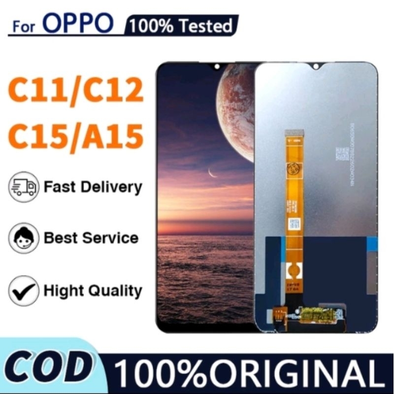 LCD/TOUCHSCREEN/REALME/C15/11/12/QUALCOMM