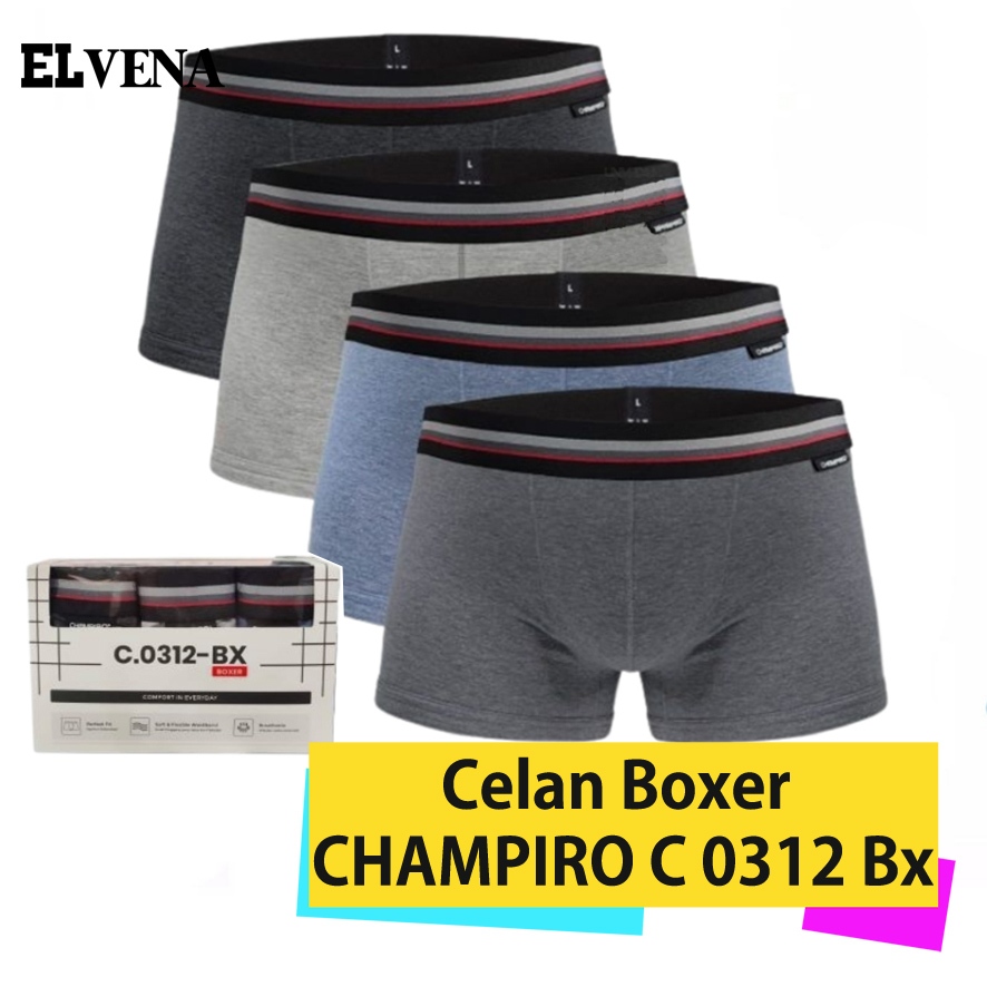 Celana Dalam Champiro C 0312 Bx - Shot - Celana dalam Pria M L XL