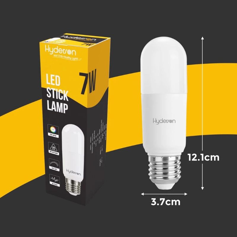 STOK TERBATAS.Hyderson(lampu LED Stick Bulb 7w).