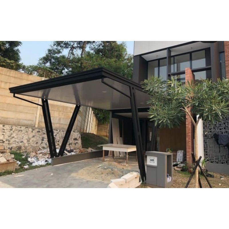 kanopi minimalis atap alderon atap fvc