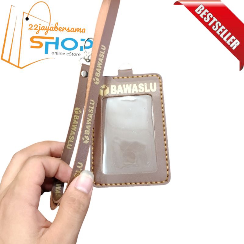 

Tempat ID Card BAWASLU | Holder ID Card BAWASLU | Lanyard BAWASLU bahan kulit terbaru