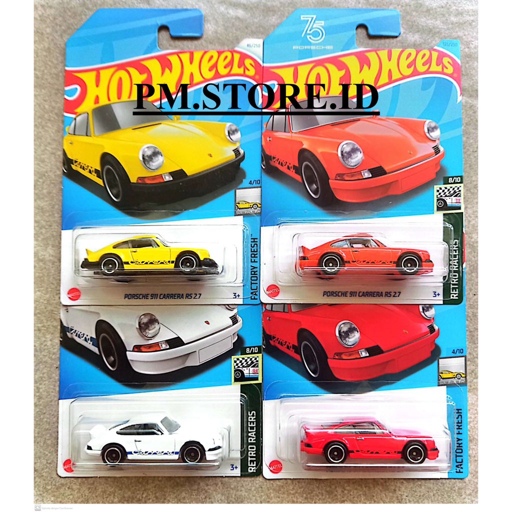 Hotwheels porsche 911 carrera rs