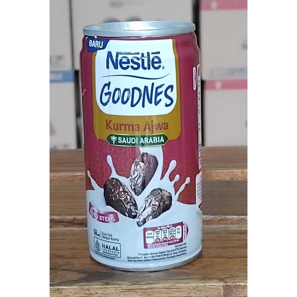 

Susu Steril GoodNes Kurma Ajwa 189ml