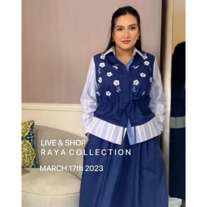 ARTKEA STRIPES - LONG SLEEVE SHIRT BLUE