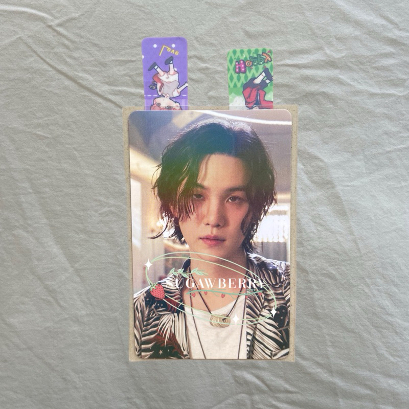 PC Photocard SUGA Yoongi BTS JPFC D-day Dday album Japan