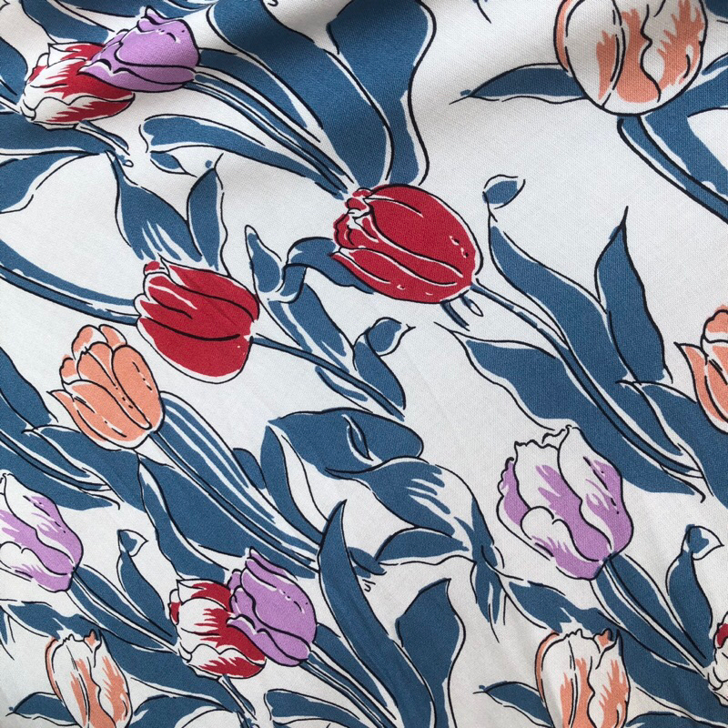 1/2 Meter Kain rayon viscose | katun rayon | katun rayon | katun rayon meteran