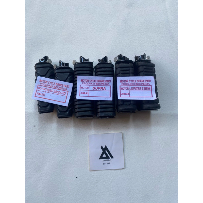 FOOTSTEP BELAKANG MOTOR SUPRA- REVO- JUPITER Z. POSTEP/ PIJAKAN KAKI BELAKANG SEPEDA MOTOR