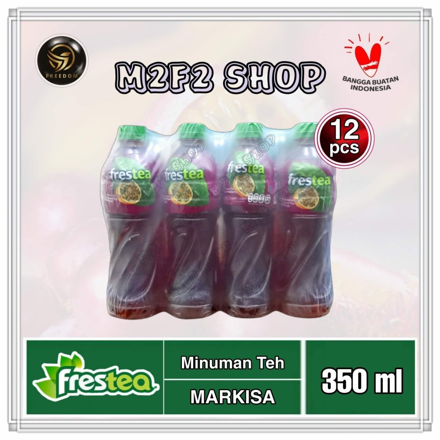 

Frestea Rasa Buah Markisa | Passion Fruit Botol Plastik Pet - 350 ml (Kemasan Karton)