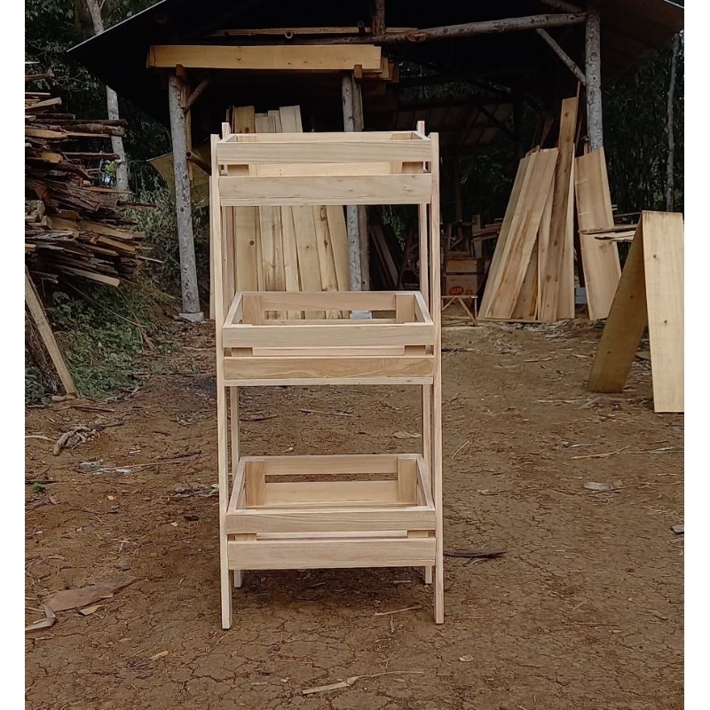 Rak Buah Rak Susun Aesthetic Rak Serbaguna