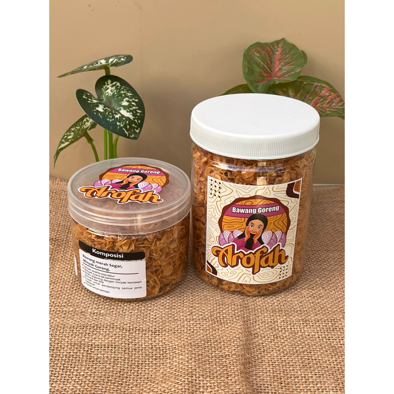 

Bawang goreng - Brambang goreng renyah - brambang goreng paket besar kecil