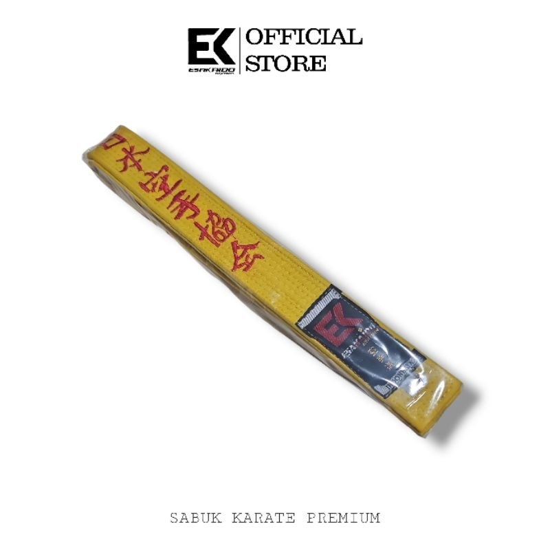 ESAKAIDO - SABUK KARATE PREMIUM BORDIR