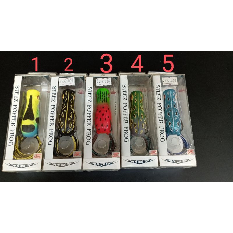 Daiwa STEEZ POPPER FROG | SOFT LURE | UMPAN TOMAN