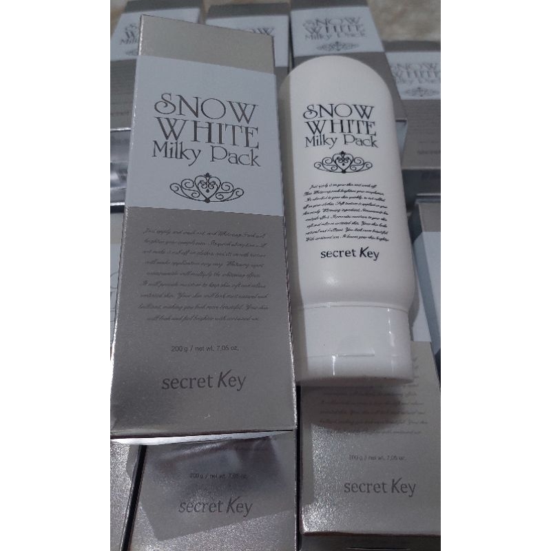 SECRET KEY SNOW WHITE MILKY PACK fullsize 200gr