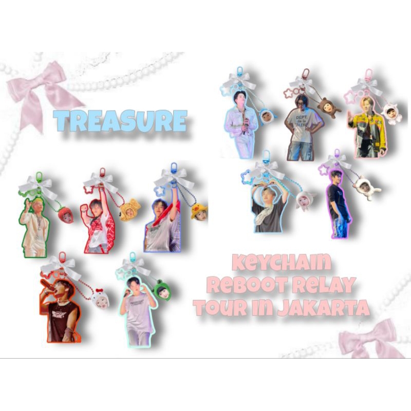 KEYCHAIN TREASURE MEMBER REBOOT IN JAKARTA