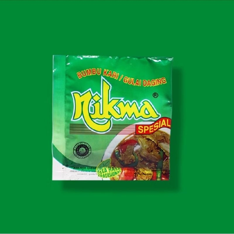 

BUMBU NIKMA KARI/GULAI DAGING 5GR ASLI PADANG