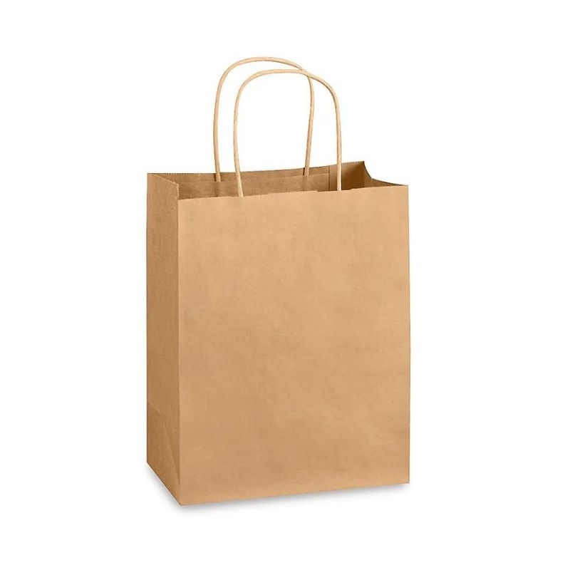 

PAPERBAG COKLAT POLOS KANTONG KERTAS BROWN CRAFT 125 GSM