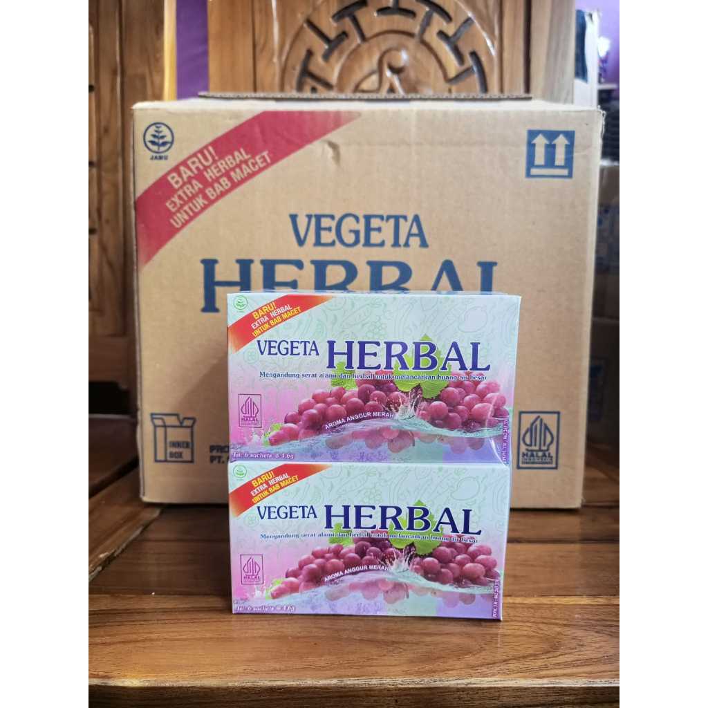 

Vegeta Herbal Aroma Anggur 1 Karton