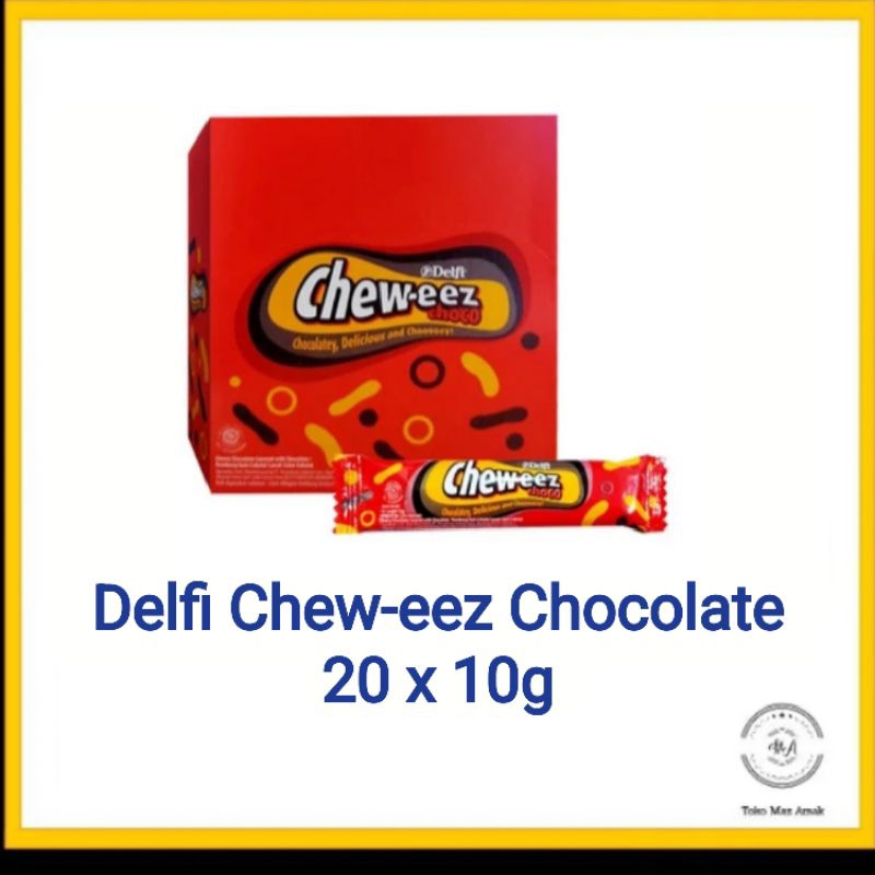 

Delfi Cheweez chocolate stick box 20 x 10gr