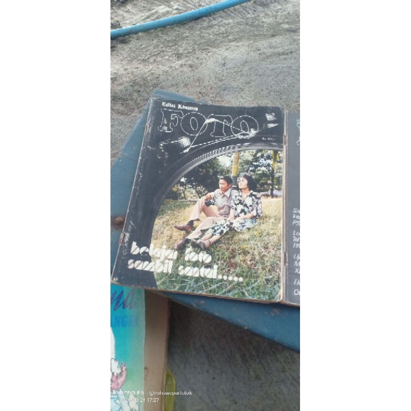 majalah Poto lawas jadul koleksi buku