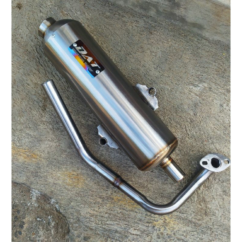 knalpot standar racing (kondoman)DAT original vario, aerox, nmax ful titan