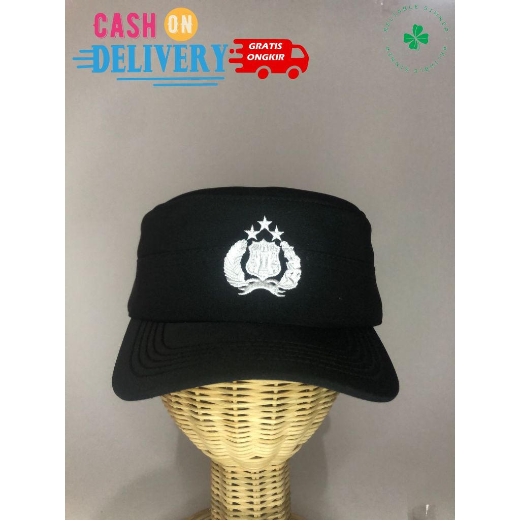 TOPI BINTARA KOMANDO (HARGA GROSIR) , LOGO BORDIR,BAHAN TEBAL,MENGGUNAKAN BAHAN LUSTER ANTIK LEPEK,G