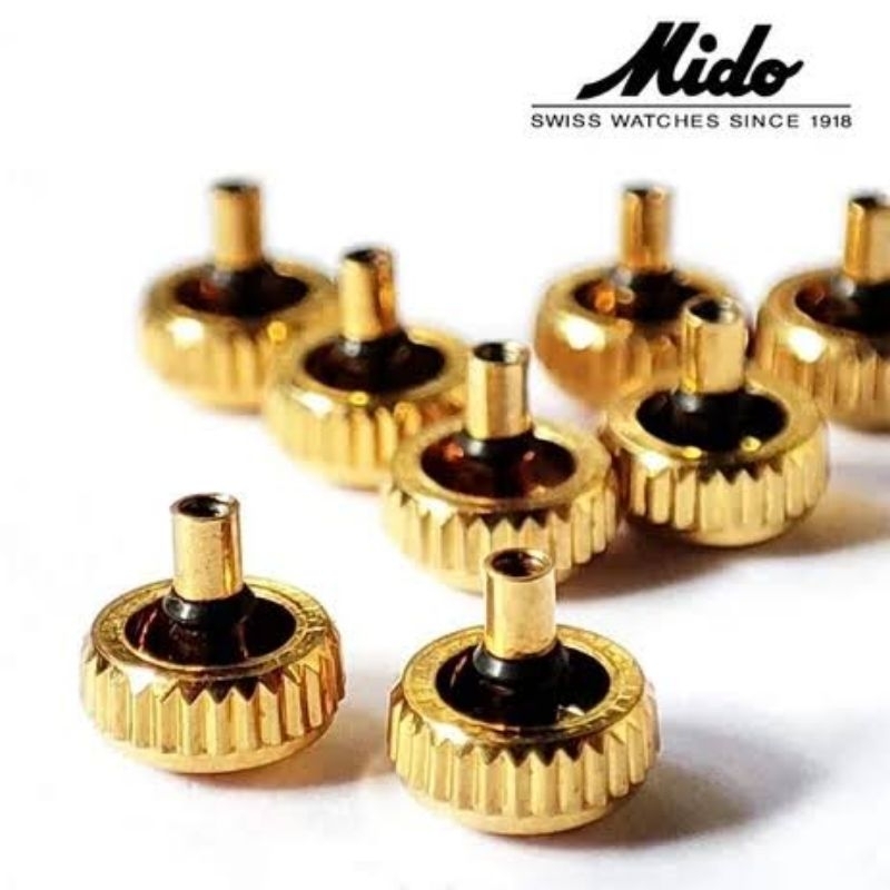 Kenop Mido Pemutar Jarum Mesin Jam Mido Premium