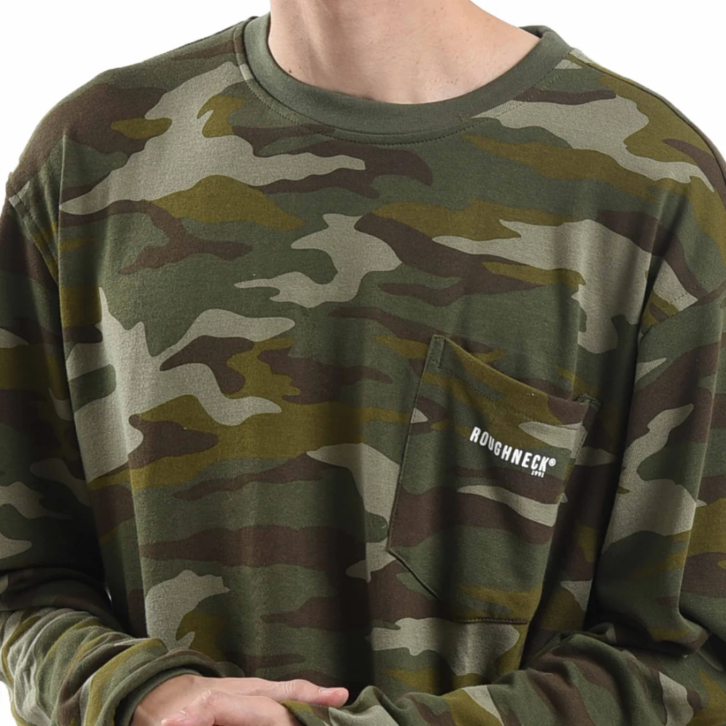 Roughneck SS275 Forest Camo Jossie Crewneck