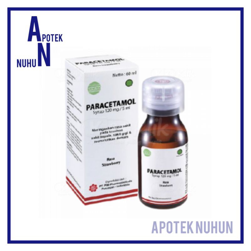 Paracetamol Sirup 60ml Generik Pim Inf Ifars