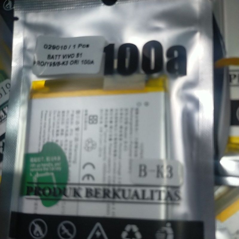 BATERAI VIVO S1 PRO BK3