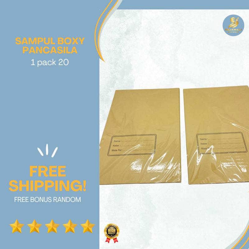 

Sampul Boxy Coklat Kualitas Top Harga Terjangkau | 1 Pack 20 | Free Bonus Random!!