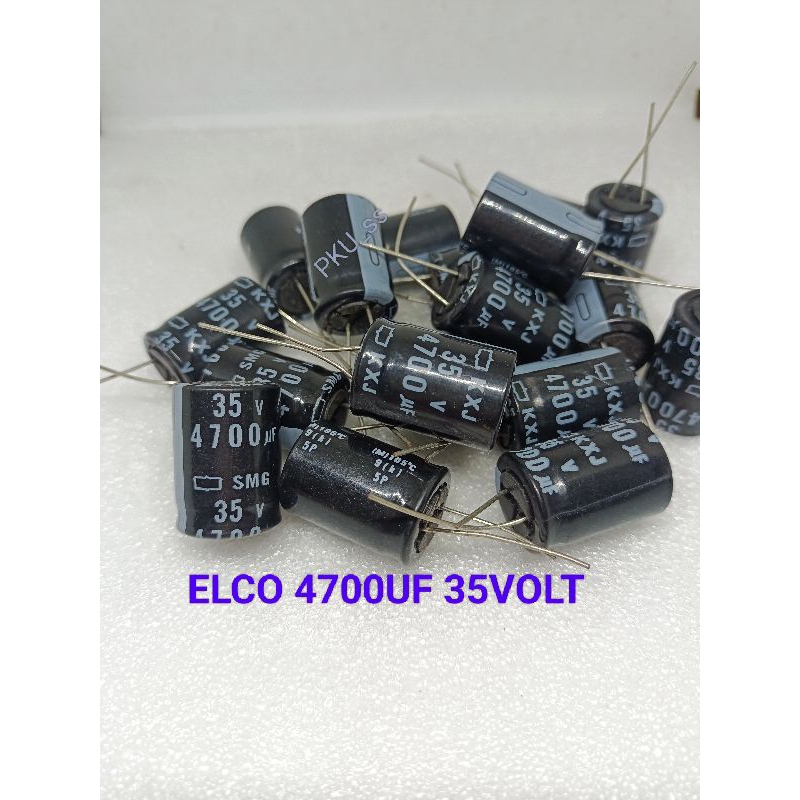 ELCO 4700UF 35VOLT / ELKO 4700UF 35V / KAPASITOR CAPACITOR 35V 4700UF