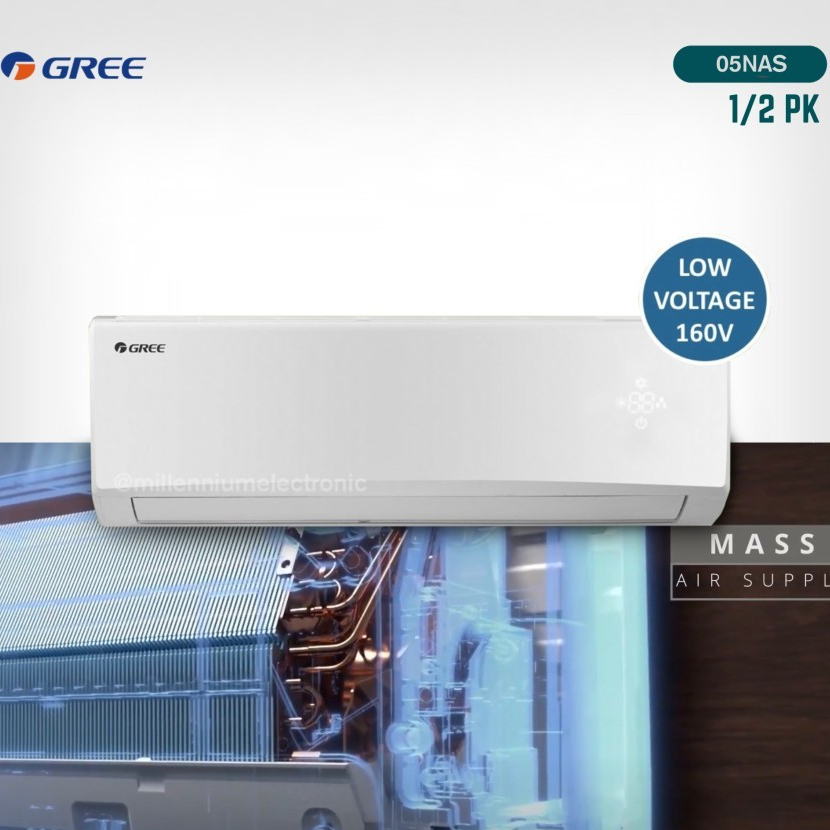 GREE - AC SPLIT STANDARD 1/2PK - GWC-05NAS