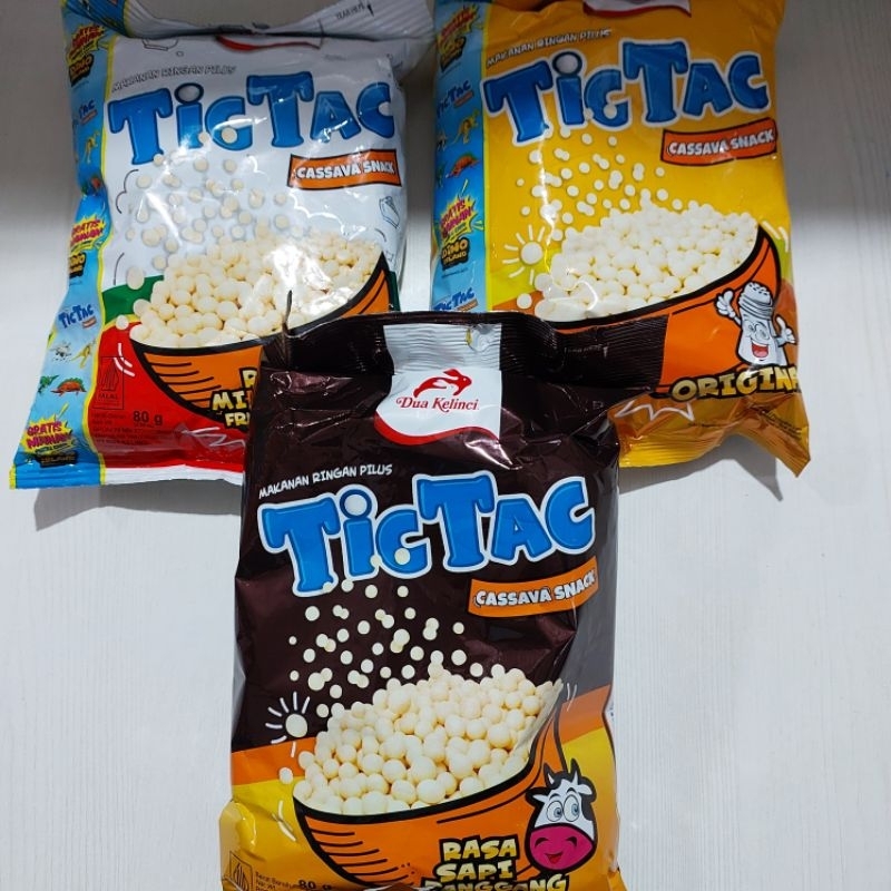 

Dua Kelinci Snack Pilus Tic Tac 80gr